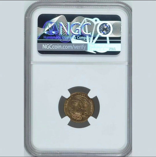 Belgium French, 1901, 1 Centime.