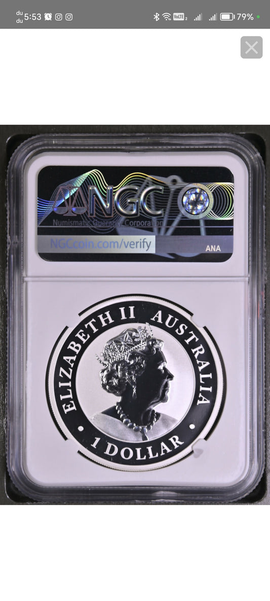 Australia, 2022, 1 Dollar, Wedge Talled Eagle. TOPPOP / First Day Of Issue