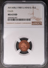 United Arab Emirates - 1988 - 1 Fils - Key Date - NGC MS 63 RD