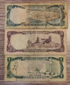 United Arab Emirates, 1973, 1,5,10 Dirhams.