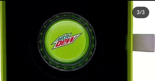 MOUNTAIN DEW Bottle Cap Shape Silver Coin 500 Francs Chad 2023