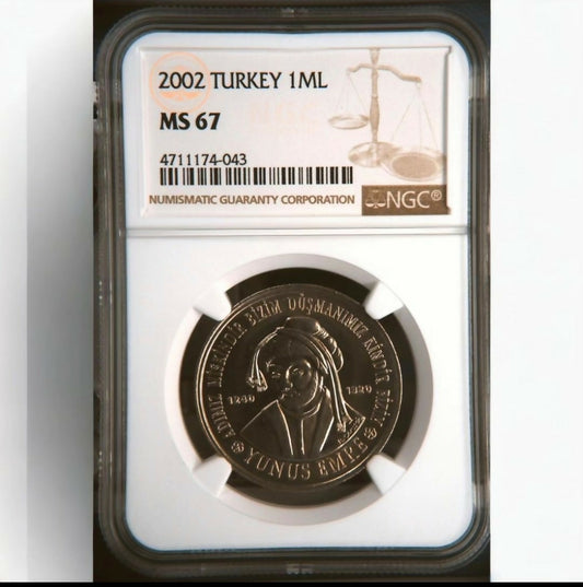Turkey, 2002, 1000000 Lira. ? TOPPOP ?