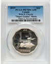 Canada: Matte "Super Genius" 10 Dollars 2015 PR70 Deep Cameo PCGS, Wile E. Coyote