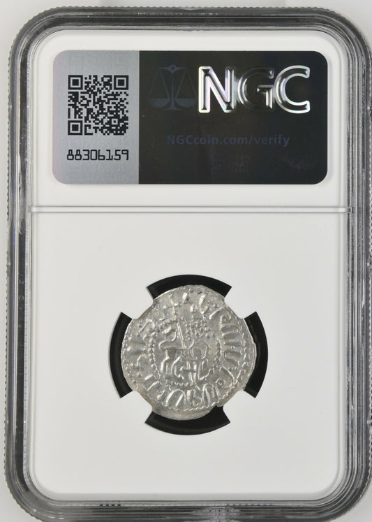 Cilician Armenia. Hetoum I Pair of Certified silver Trams ND (1226-1270)