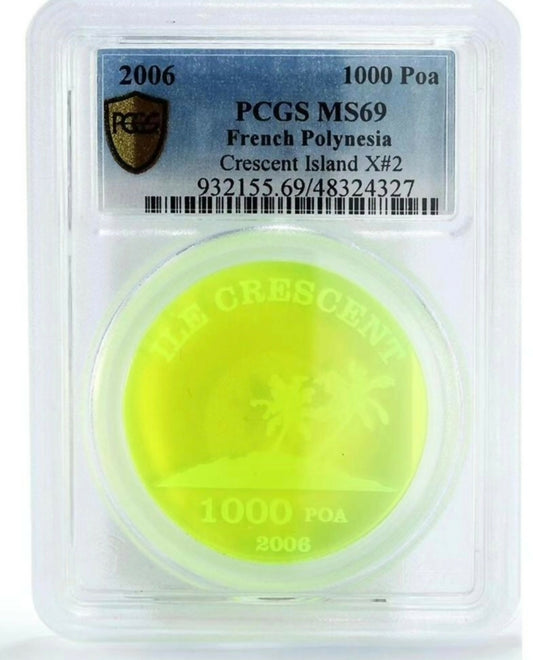 Made from acrylic. Mintage: 503 pieces. TOPPOP