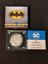 2 Dollars 2021 Niue, 1 ounce silver coin - DC - 1997 Batmobile. Mintage: 2,000 pieces.