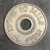1935 PALESTINE 10 MILS - VF