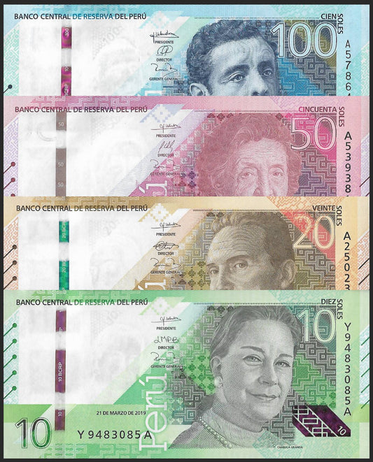 peru set unc 2019
