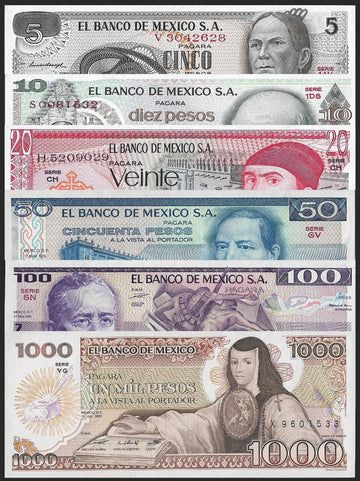 Mexico set unc
