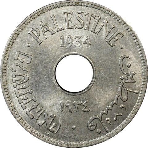 Obverse of 10 Mils