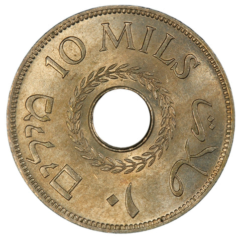 Reverse of 10 mils