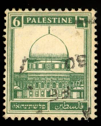 1927-1937 Palestine 6 mils - used