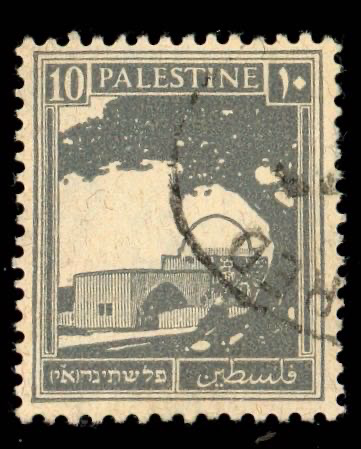 1927-1937 Palestine 10 mils - used