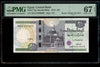 Lot 833: Egypt - 2019 - 20 Pounds - Radar Serial No. - PMG 67 EPQ - TOP POP - 1 OF 3