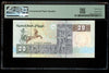 Lot 833: Egypt - 2019 - 20 Pounds - Radar Serial No. - PMG 67 EPQ - TOP POP - 1 OF 3