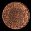 Lot 844: India - 1927 - King George V - 1/12 Anna - Bombay Mint - UNC Red-Brown