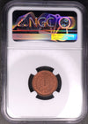 Lot 855: Jordan - 1963 - 1 Fils - NGC MS 64 RD