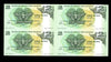 Lot 914: Papua New Guinea - ND (1992) - 2 Kina - Uncut Sheet of 4 - UNC