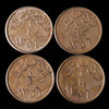 Saudi Arabia - AH 1346 - 1/2 Ghirsh Lot of 4 - As Shown