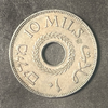 1946 PALESTINE 10 MILS - XF