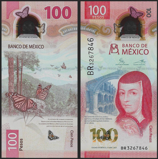 Mexico 100 pesos commemorative